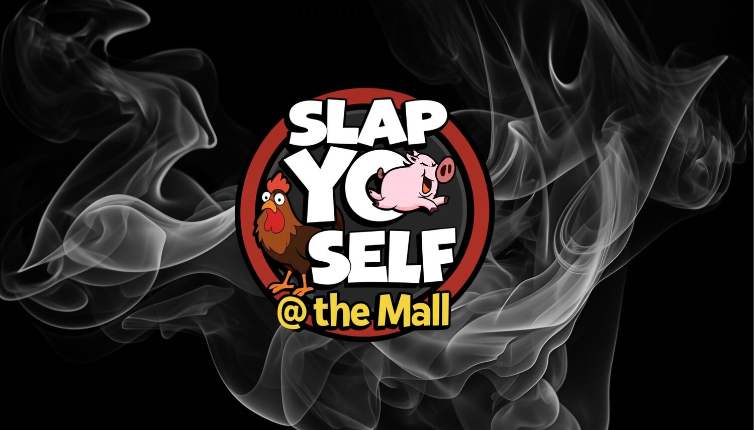 Slap Yo Self BBQ Marion Ohio business card front