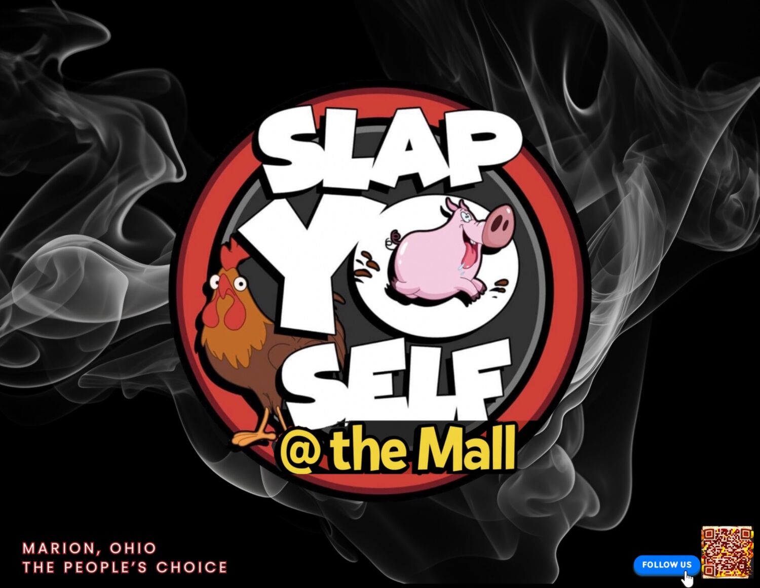 Slap Yo Self BBQ award-winning wings promo